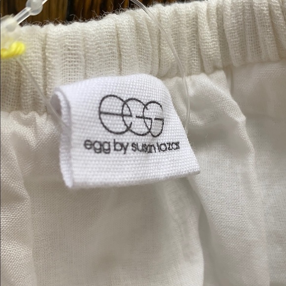 EGG Susan Lazar ivory gauze ruffle skirt 4 years - Picture 4 of 5